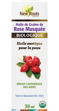 Huile végétale de graine de rose musquée biologique 30ml