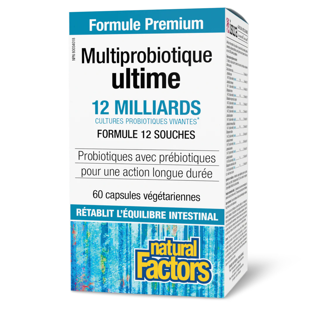 Multiprobiotique ultime 12 milliard de cultures