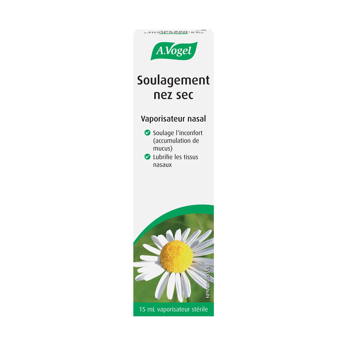 Vaporisateur nasal soulagement du nez sec 15mL