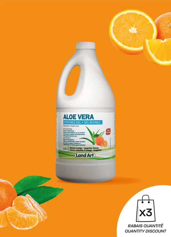 Aloe Vera - gel buvable orange 1.5L