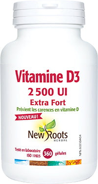 Vitamine D3 2500UI 360gélules