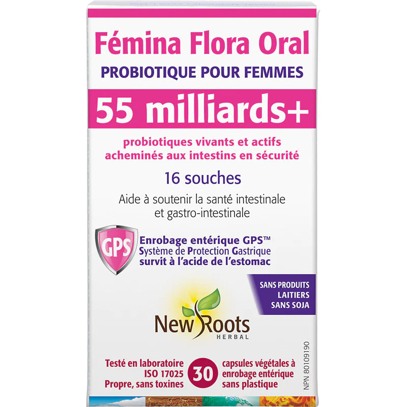 Fémina Flora oral 55 milliards+ 30 capsules