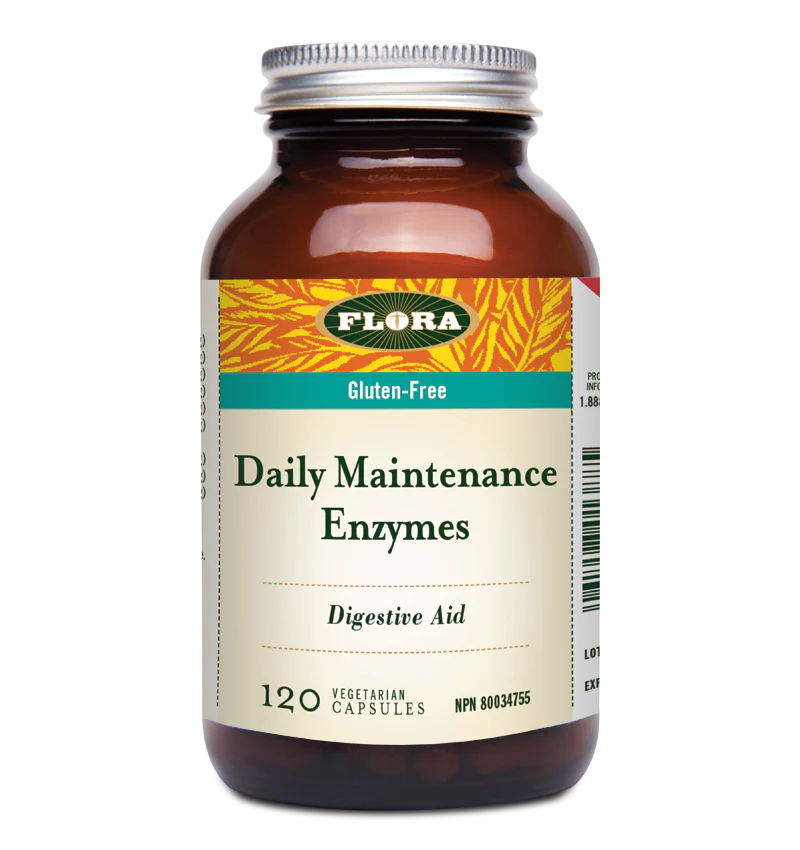 Enzymes Entretien quotidien 120 capsules