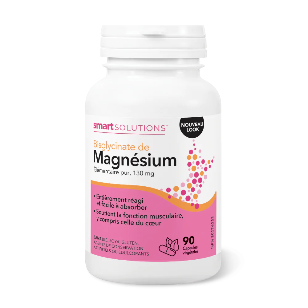 Magnésium bisglycinate 130mg 90capsules