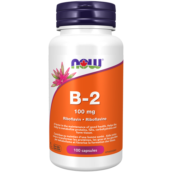 Vitamine B-2 100mg 100capsules