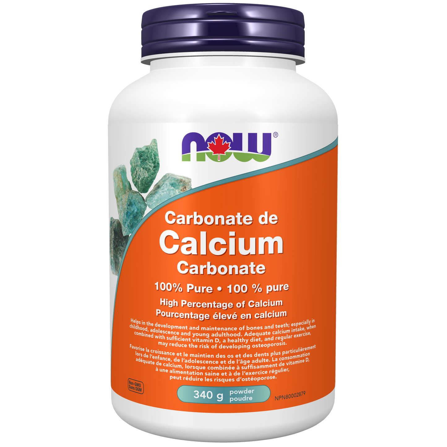 Carbonate de Calcium 100% pure 340g