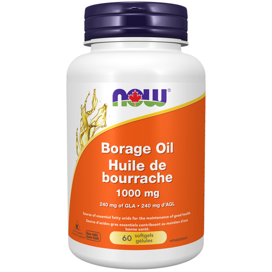 Huile de bourrache 1000mg 60gélules