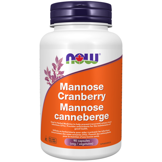 Mannose canneberge 90capsules