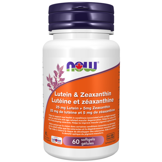 Lutéine 25mg  et zéaxanthine 5mg 60gélules