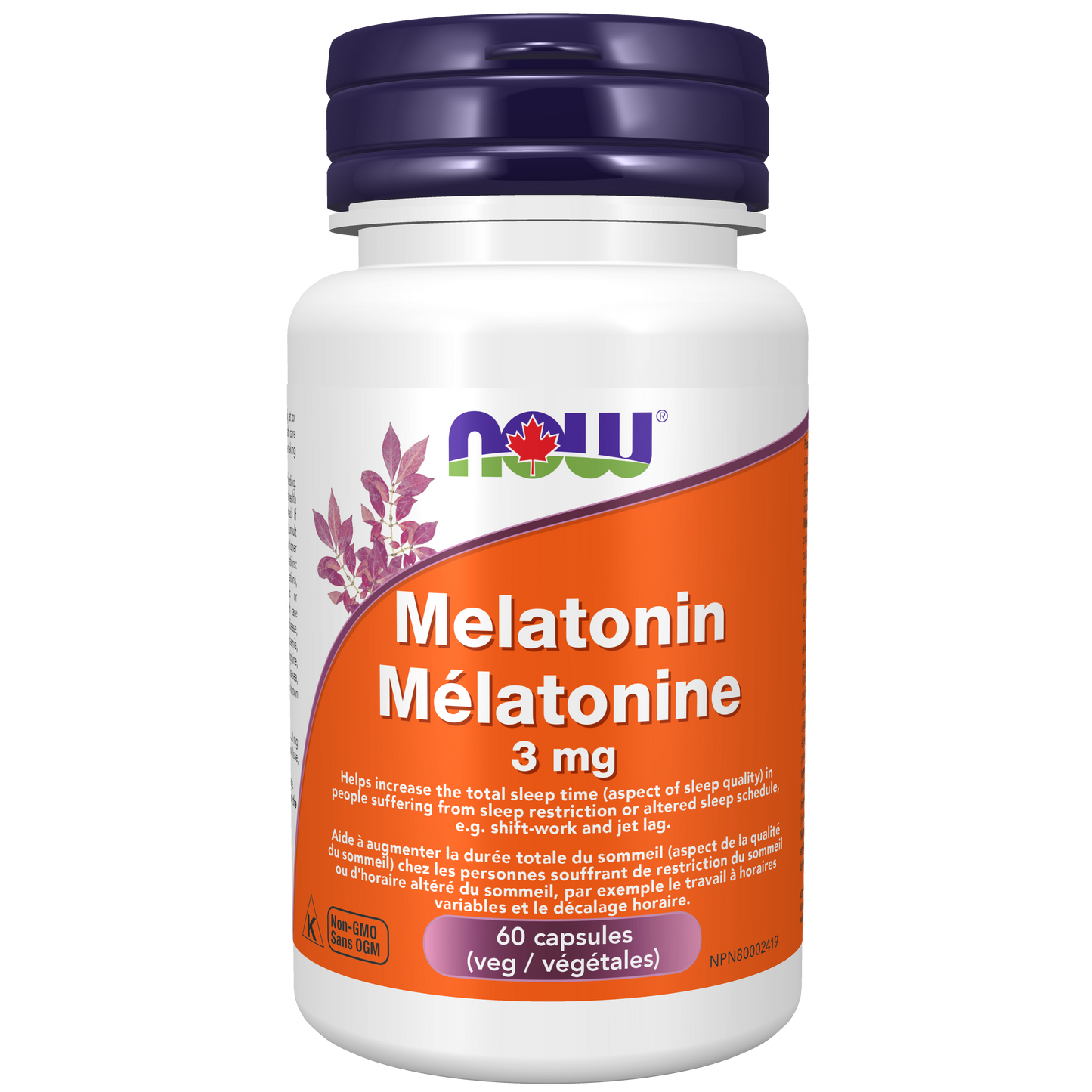 Mélatonine 5mg 60capsules