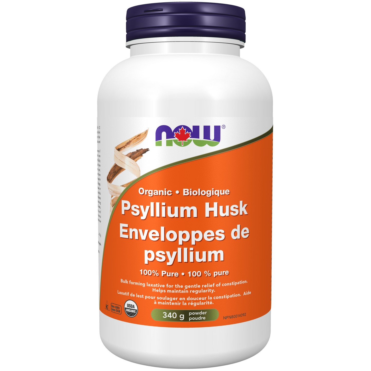 Psyllium poudre biologique 340g