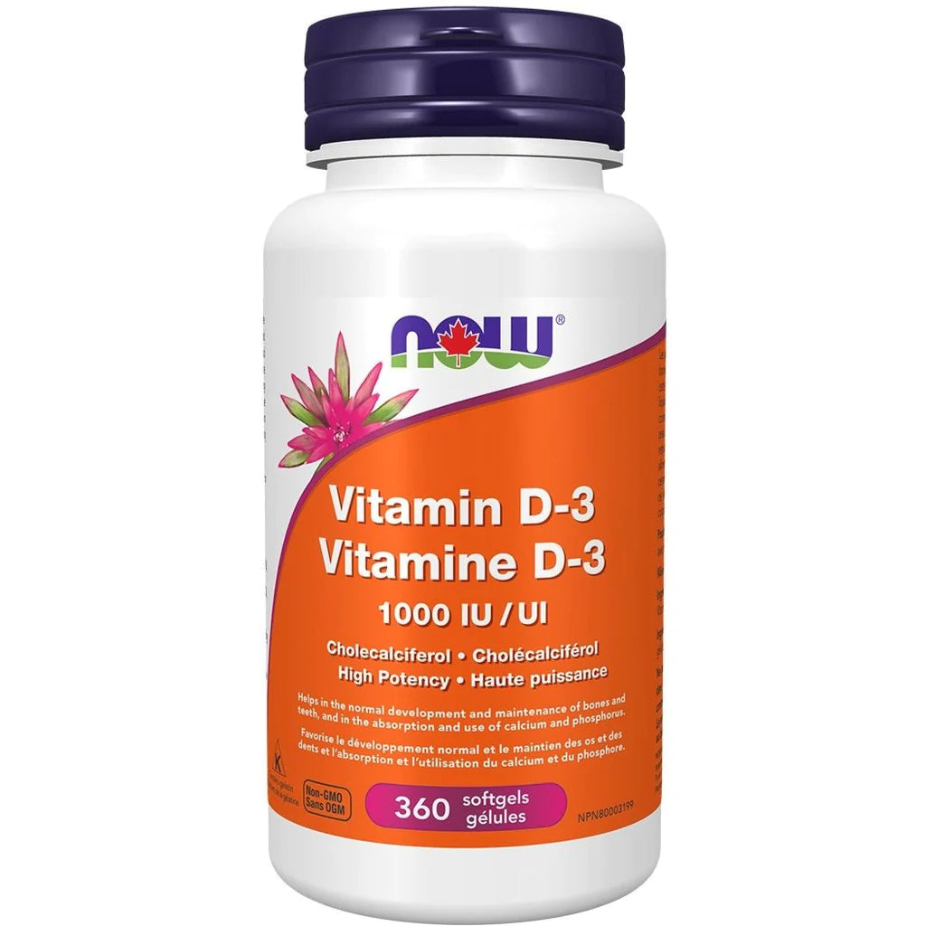 Vitamine D-3 1000UI 360gélules