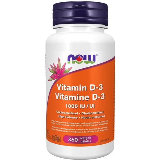 Vitamine D-3 1000UI 360gélules