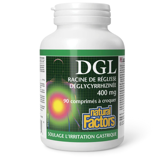 DGL racine de réglisse déglycyrrhizinée 400mg