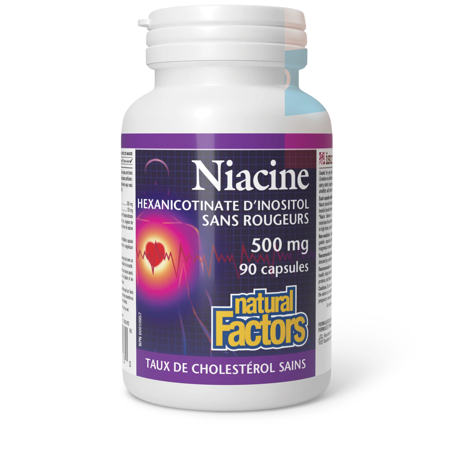 Niacine 500mg 90 capsules