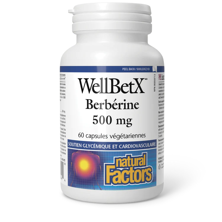 Berbérine 500mg 60capsules