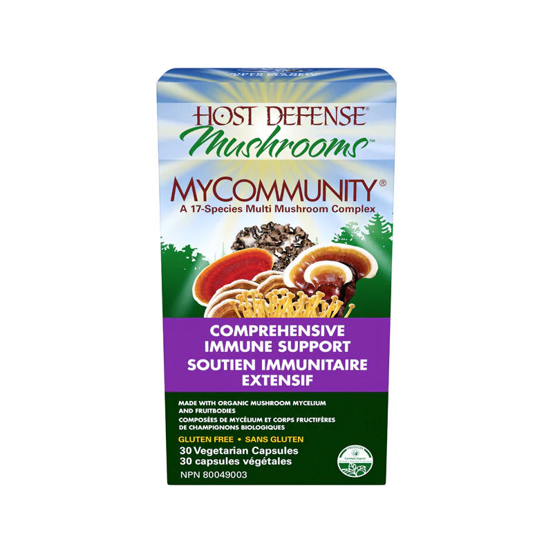 MYCommunity soutien immunitaire extensif 17 espèces de champignons
