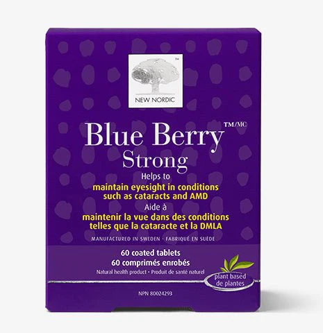 Blue Berry Strong maintien la vue 60comprimés