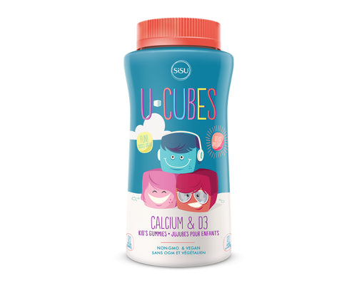 U-Cubes calcium & D3 120jujubes