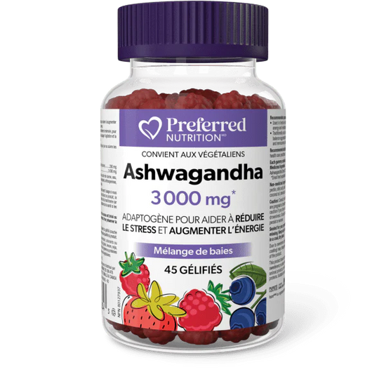 Ashwagandha  3000mg  45 gélifiés