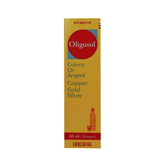 Oligosol Cuivre-Or-Argent 60ml