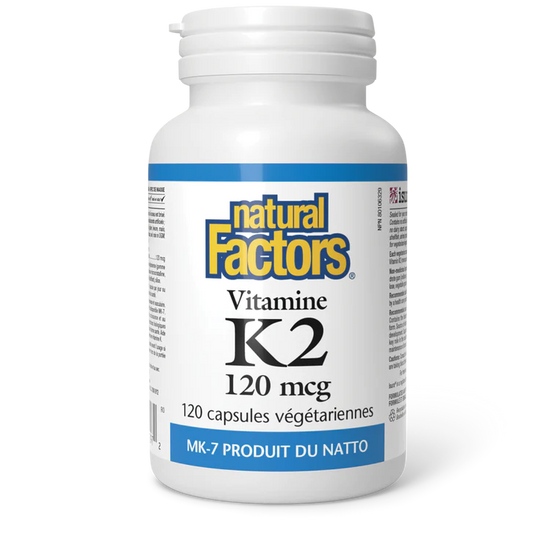 Vitamine K2 120mcg 120capsules