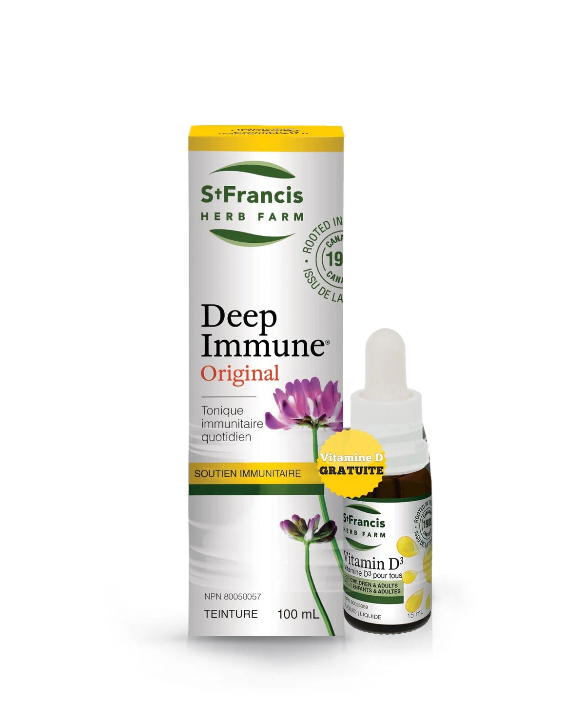 Deep Immune Original Duo avec 100ml vitamine D