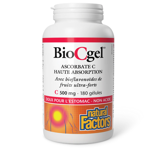 BioCgel ascorbate C haute absorption 500 mg