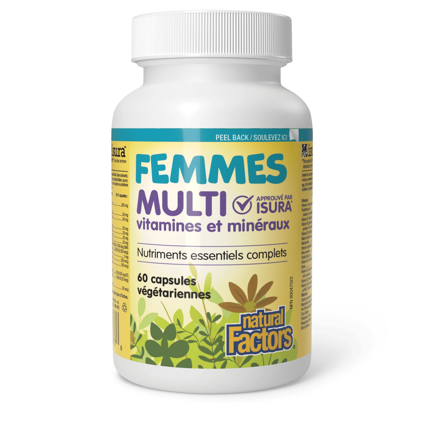 Multi vitamines femmes 60capsules