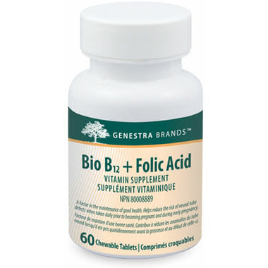 Bio B12 + Acide folique 60 comprimés