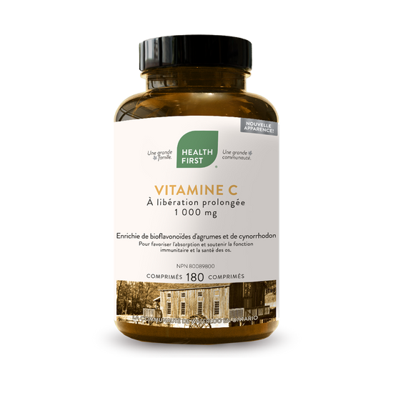 Vitamine C 1000mg 180comp. à libération prolongé