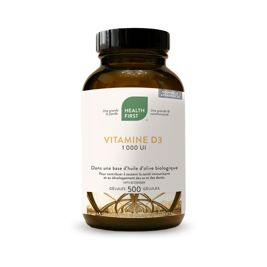 Vitamine D3 1000UI 500gélules