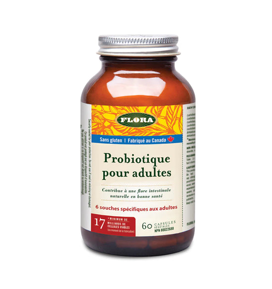 Probiotique Flora pour adultes 17 milliards