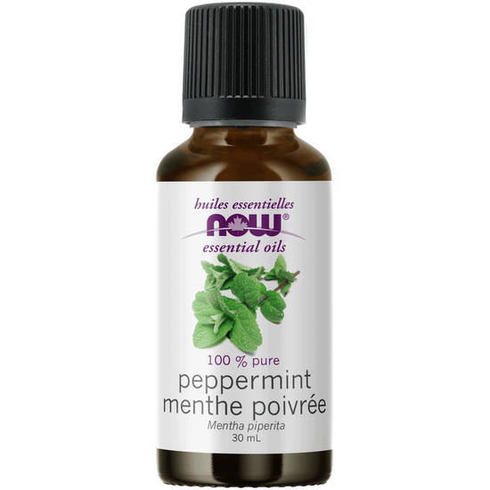 Huile essentielle Menthe poivrée Now 100% Pure