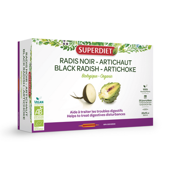 Radis noir-Artichaut  Superdiet 20x15ml