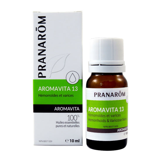 Pranarom Aromavita 13  Hémorroïdes et varices 10ml