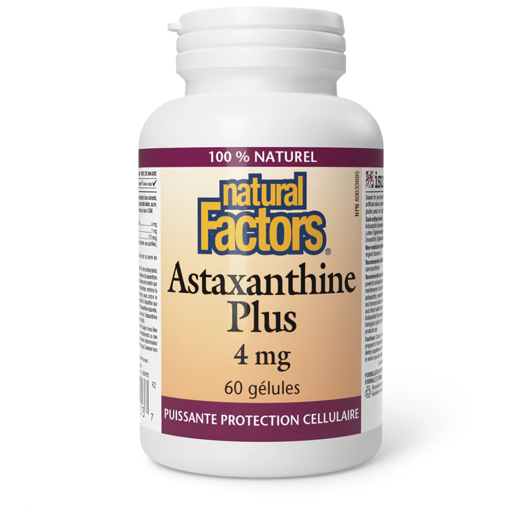 Astaxanthine Plus 4mg 60 gélules