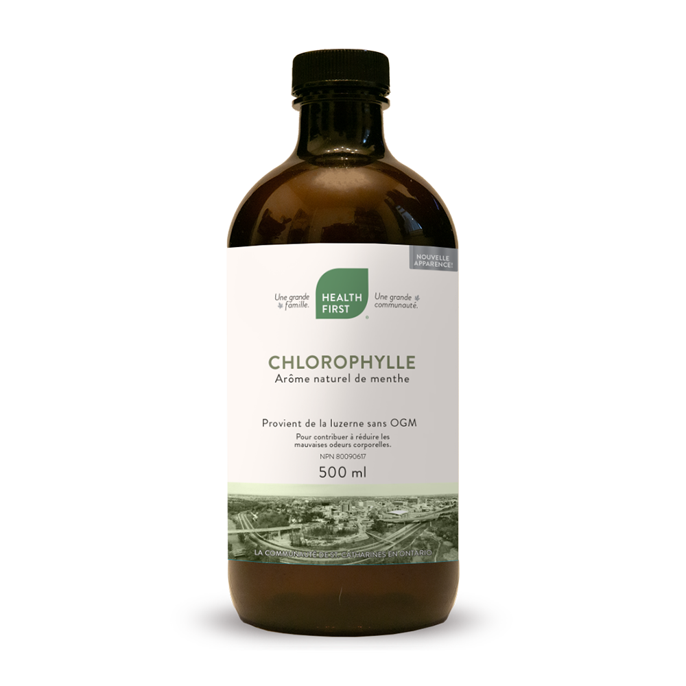Chlorophylle 500 ml arôme de menthe