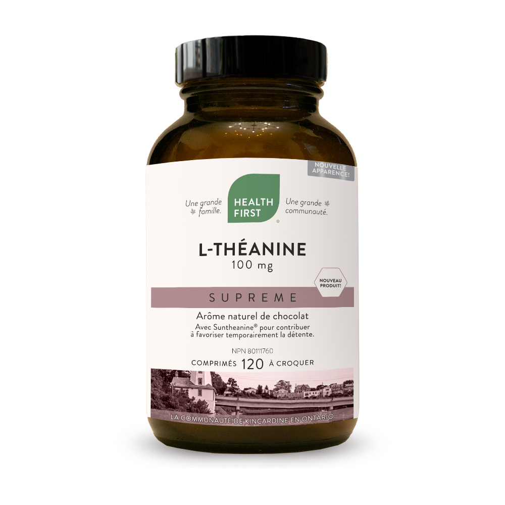 L-théanine 100 mg 120 comp croquables