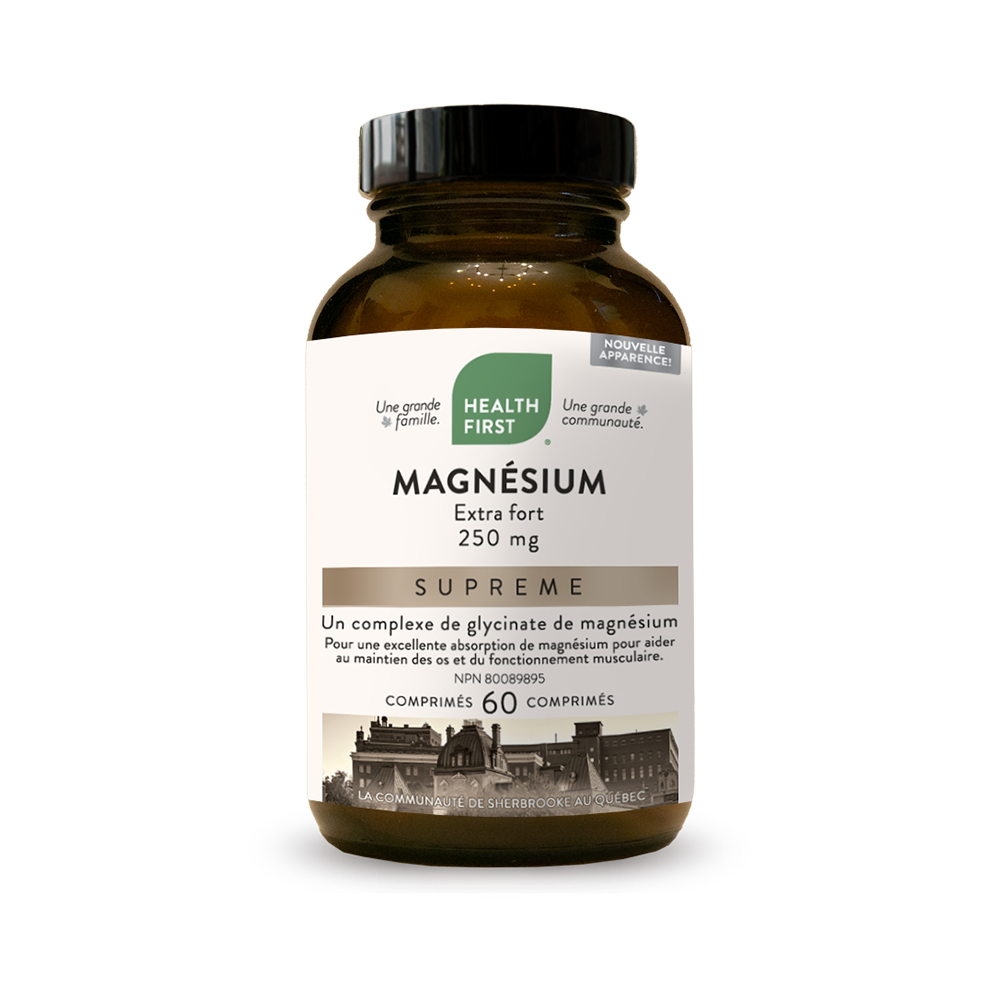 Magnésium extra fort 250 mg 60 comp