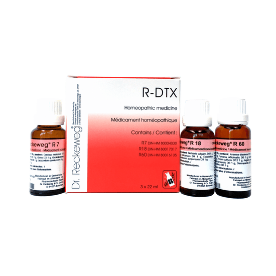 R-DTX Homéopathie detox  R7-R18-R60