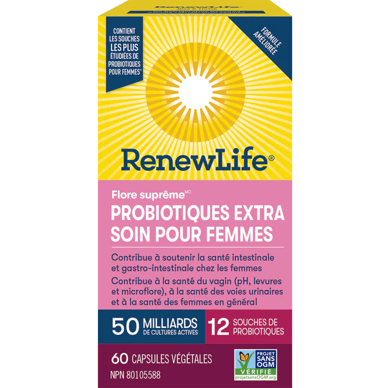 Probiotique extra soin pour femmes 50milliards